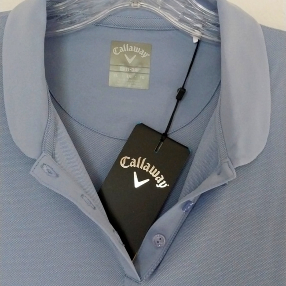 Callaway Light Blue Women's Polo Blouse